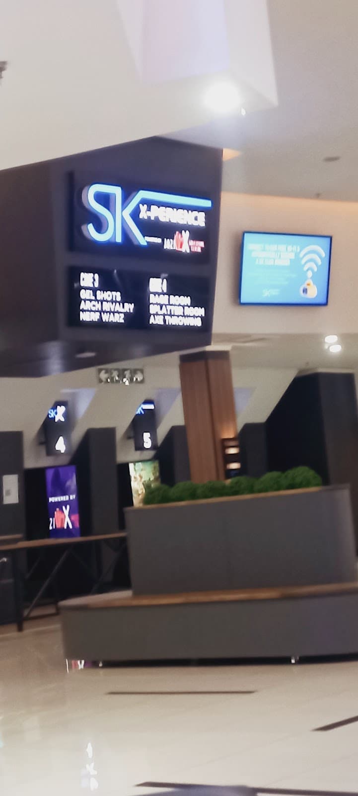 The Ster Kinekor entrance at the event venue.